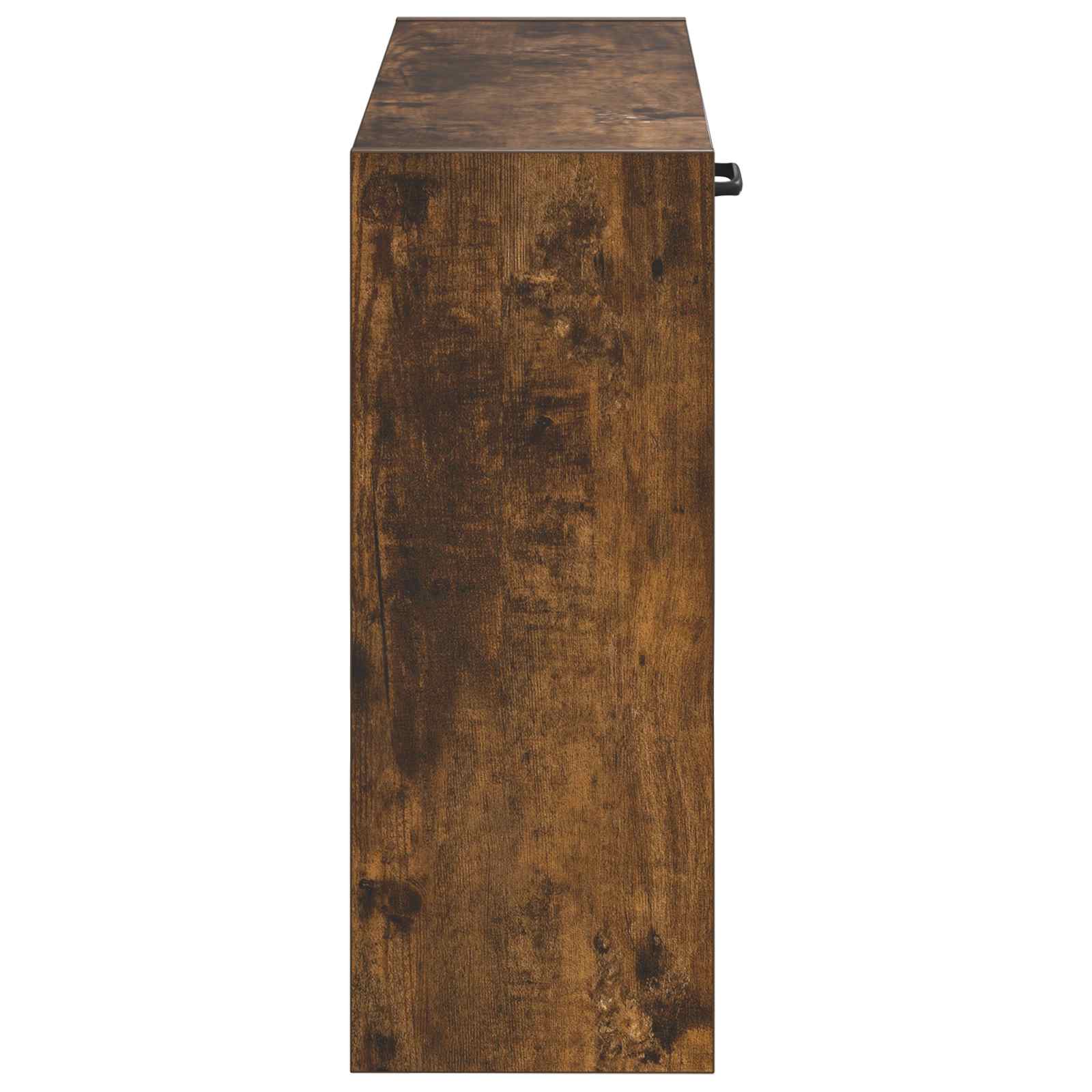 vidaXL Wall-Mounted Shoe Cabinet UTRECHT 71 x 17 x 43 cm Smoked Oak 5
