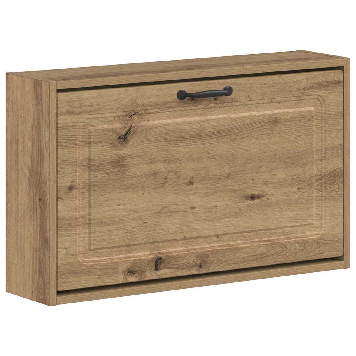 vidaXL Wall-Mounted Shoe Cabinet UTRECHT 71 x 17 x 43 cm Artisan Oak 2