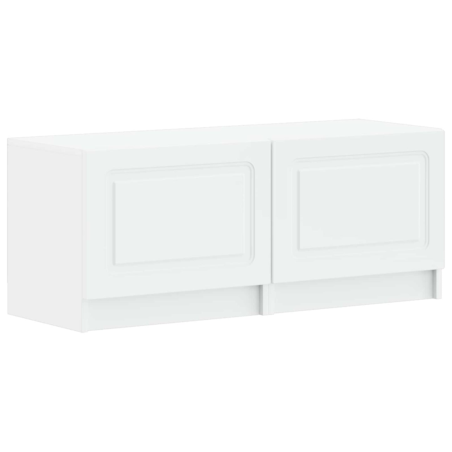 vidaXL TV Cabinet White Engineered Wood 2