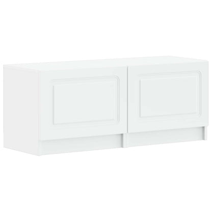 vidaXL TV Cabinet White Engineered Wood 2
