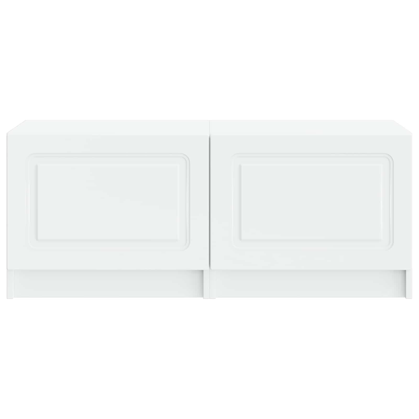 vidaXL TV Cabinet White Engineered Wood 5