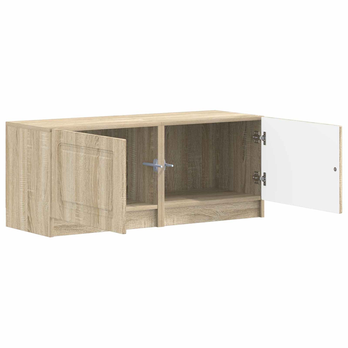 vidaXL TV Cabinet Sonoma Oak Engineered Wood 3