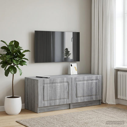 vidaXL TV Cabinet Grey Sonoma Engineered Wood 1