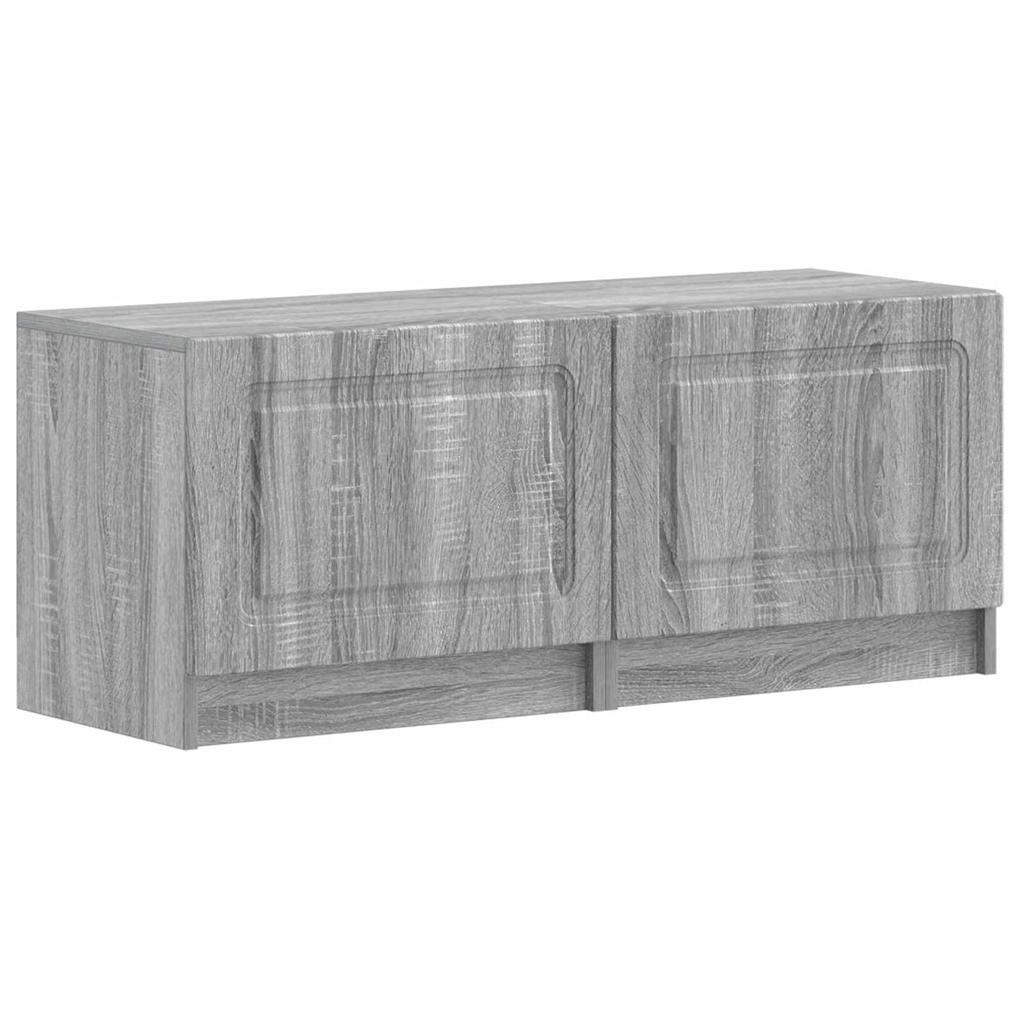 vidaXL TV Cabinet Grey Sonoma Engineered Wood 2