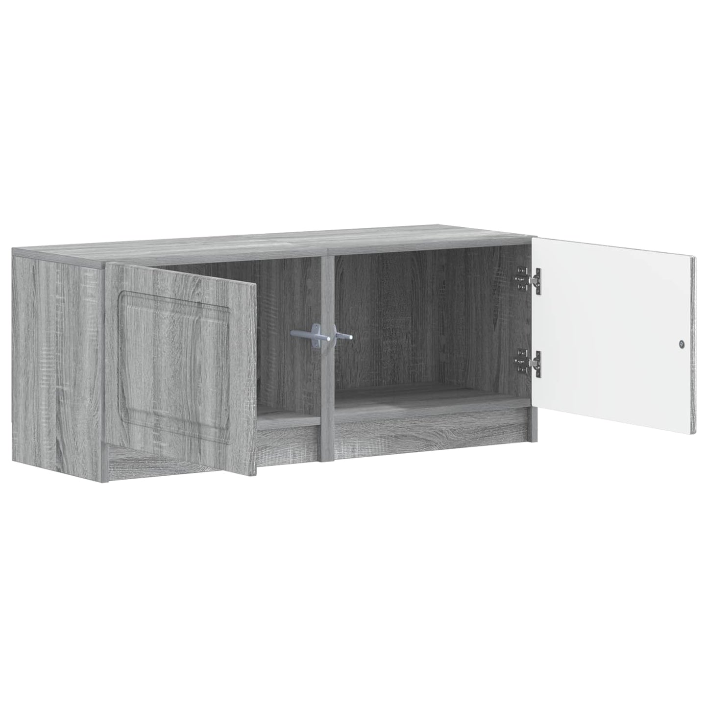 vidaXL TV Cabinet Grey Sonoma Engineered Wood 3