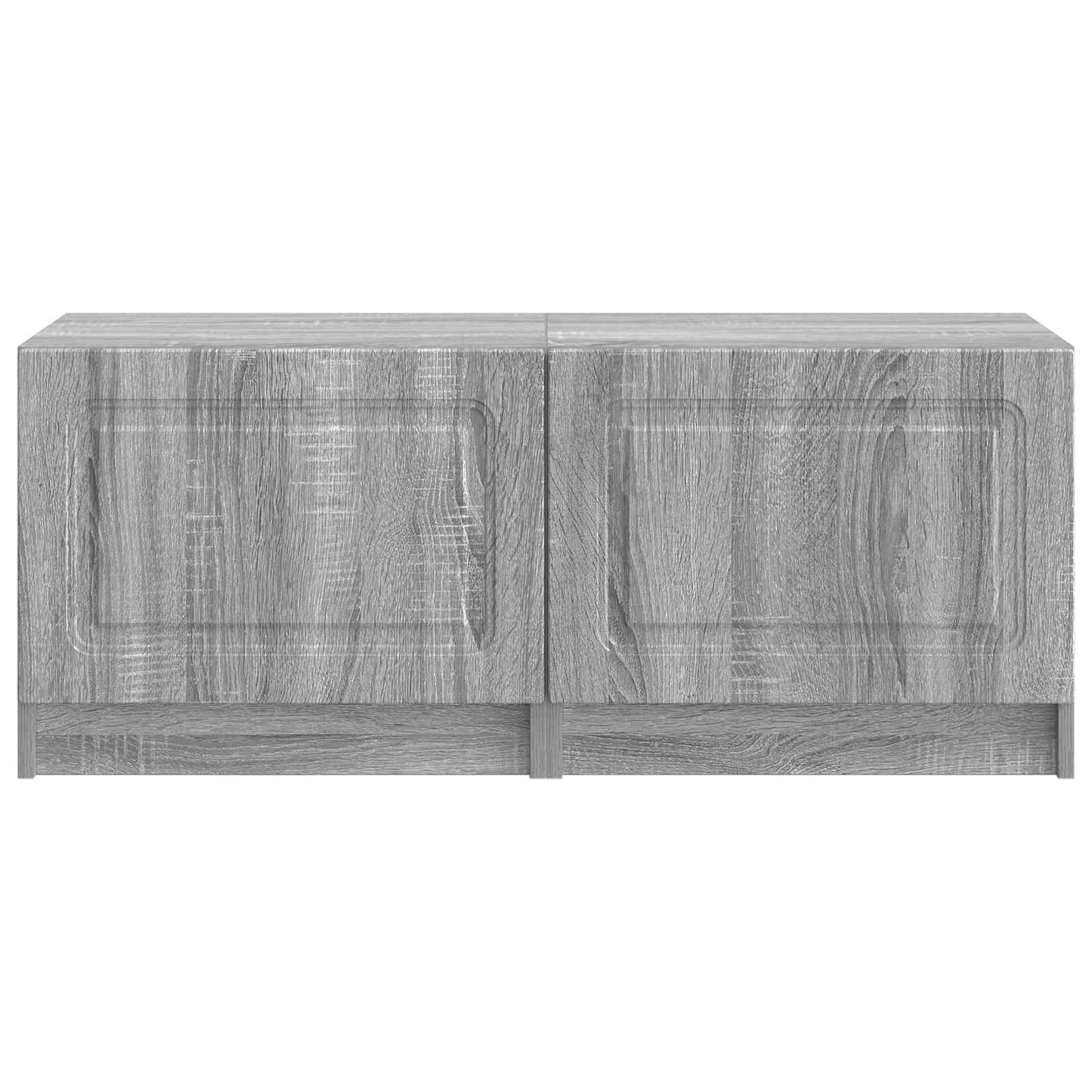 vidaXL TV Cabinet Grey Sonoma Engineered Wood 5