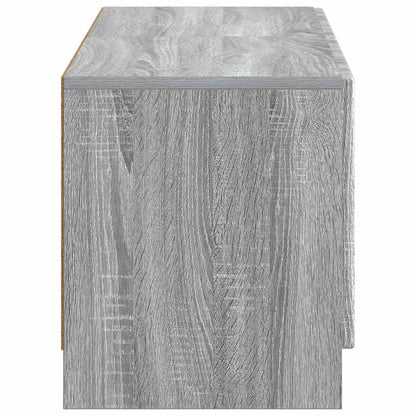 vidaXL TV Cabinet Grey Sonoma Engineered Wood 6
