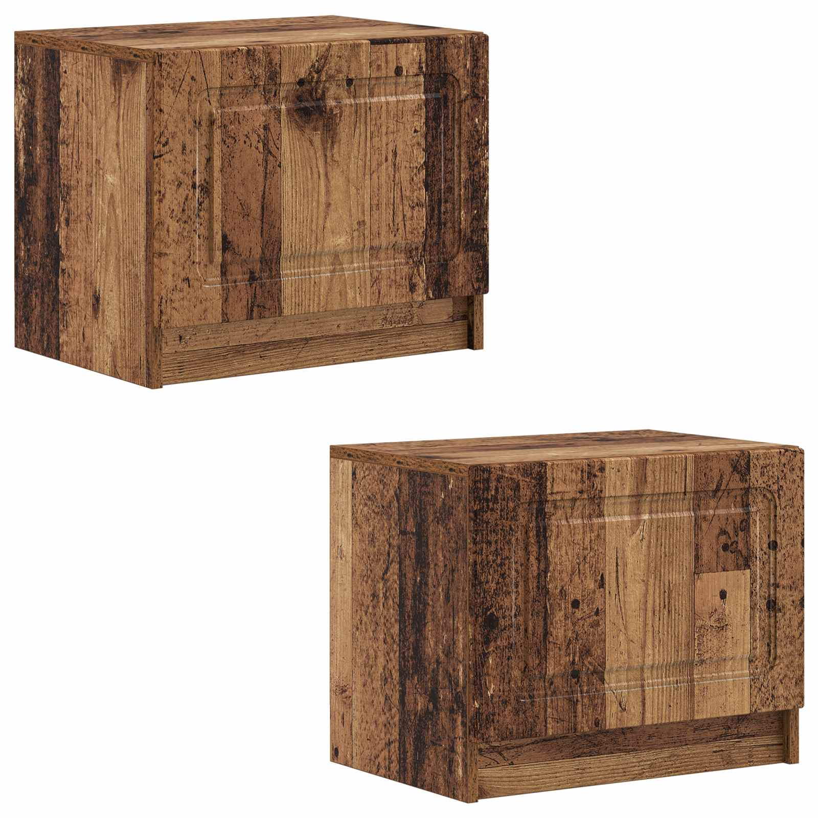 vidaXL TV Cabinet Old Wood Engineered Wood 4