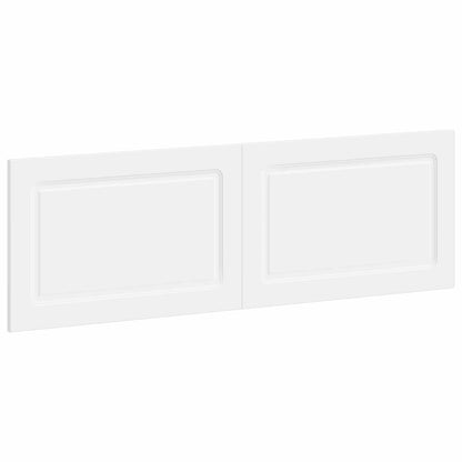 vidaXL Wall-Mounted Headboard UTRECHT White Engineered Wood 2
