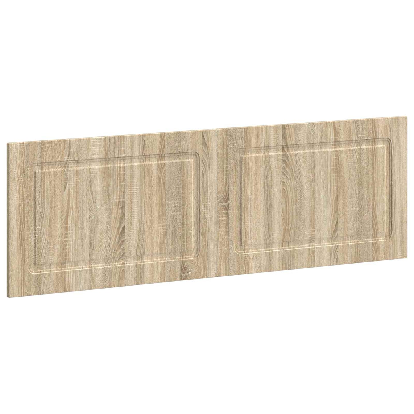 vidaXL Wall-Mounted Headboard UTRECHT Sonoma Oak Engineered Wood 2