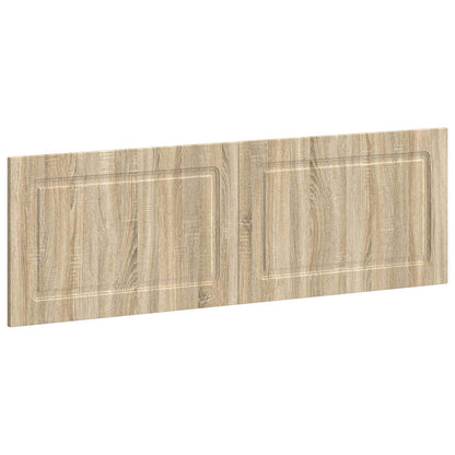 vidaXL Wall-Mounted Headboard UTRECHT Sonoma Oak Engineered Wood 2