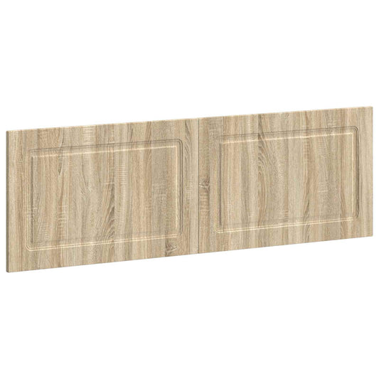 vidaXL Wall-Mounted Headboard UTRECHT Sonoma Oak Engineered Wood 2