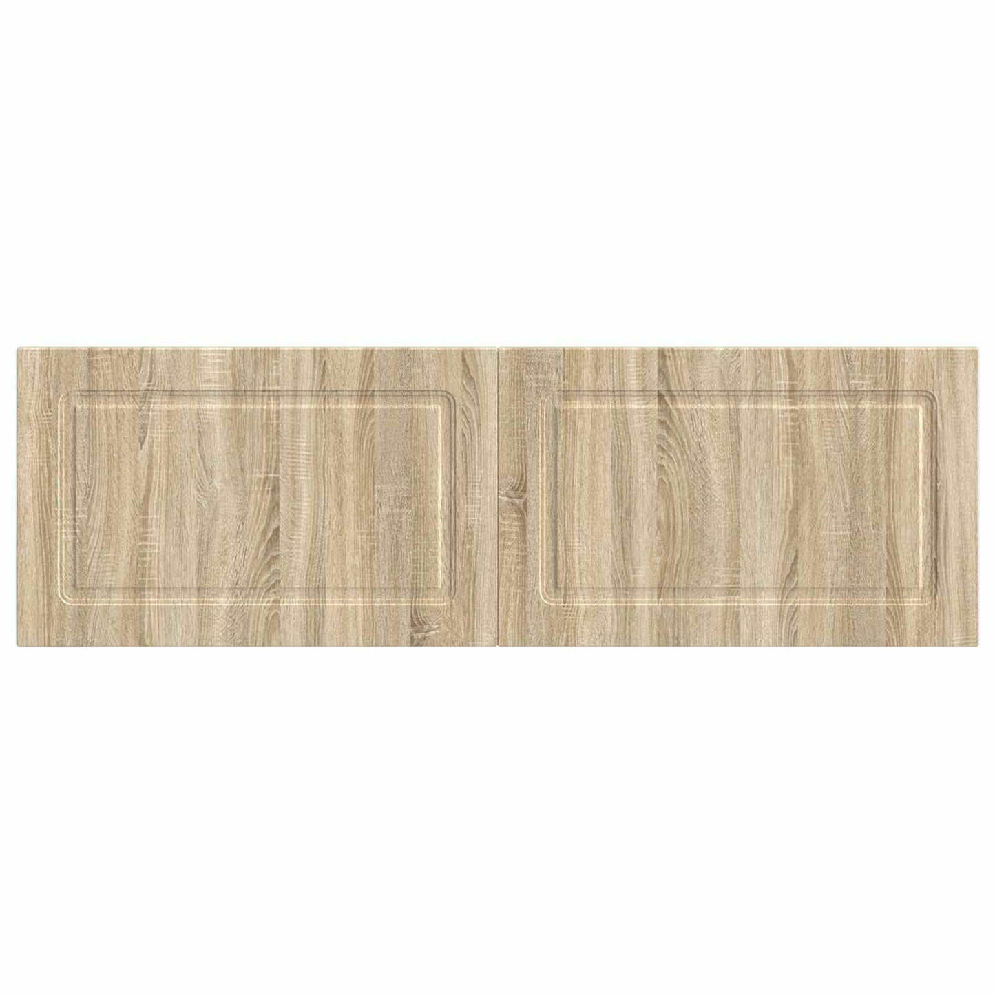 vidaXL Wall-Mounted Headboard UTRECHT Sonoma Oak Engineered Wood 3