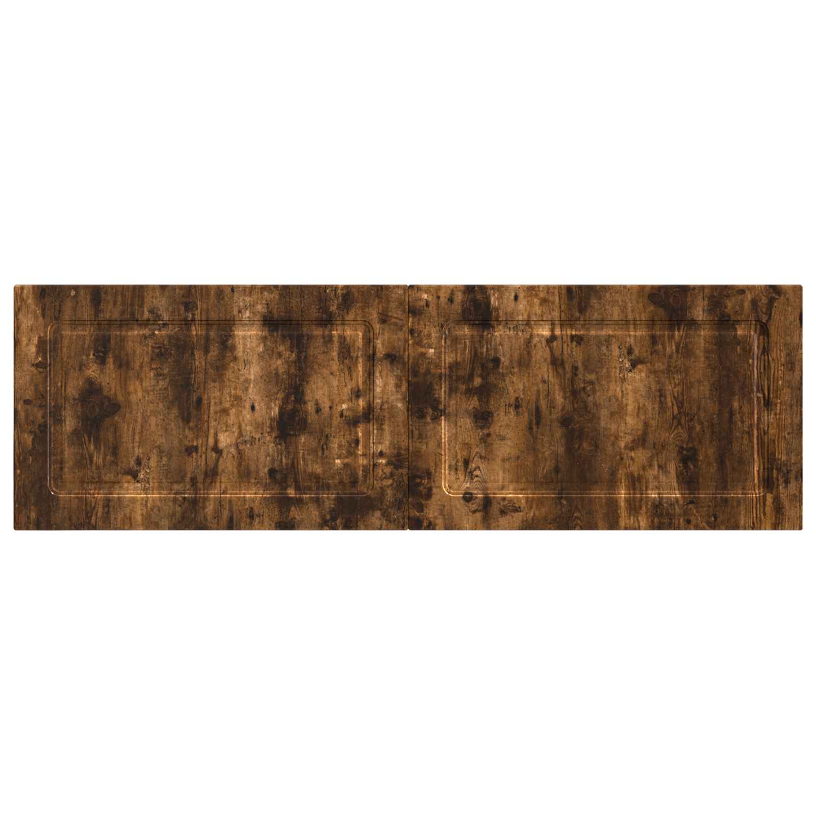 vidaXL Wall-Mounted Headboard UTRECHT Smoked Oak Engineered Wood 3