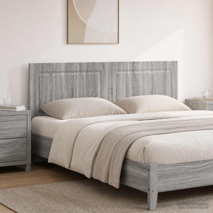 vidaXL Wall-Mounted Headboard UTRECHT Grey Sonoma Engineered Wood 1