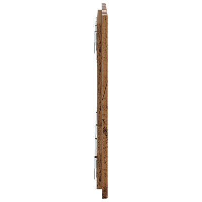 vidaXL Wall-Mounted Headboard UTRECHT Old Wood Engineered Wood 4