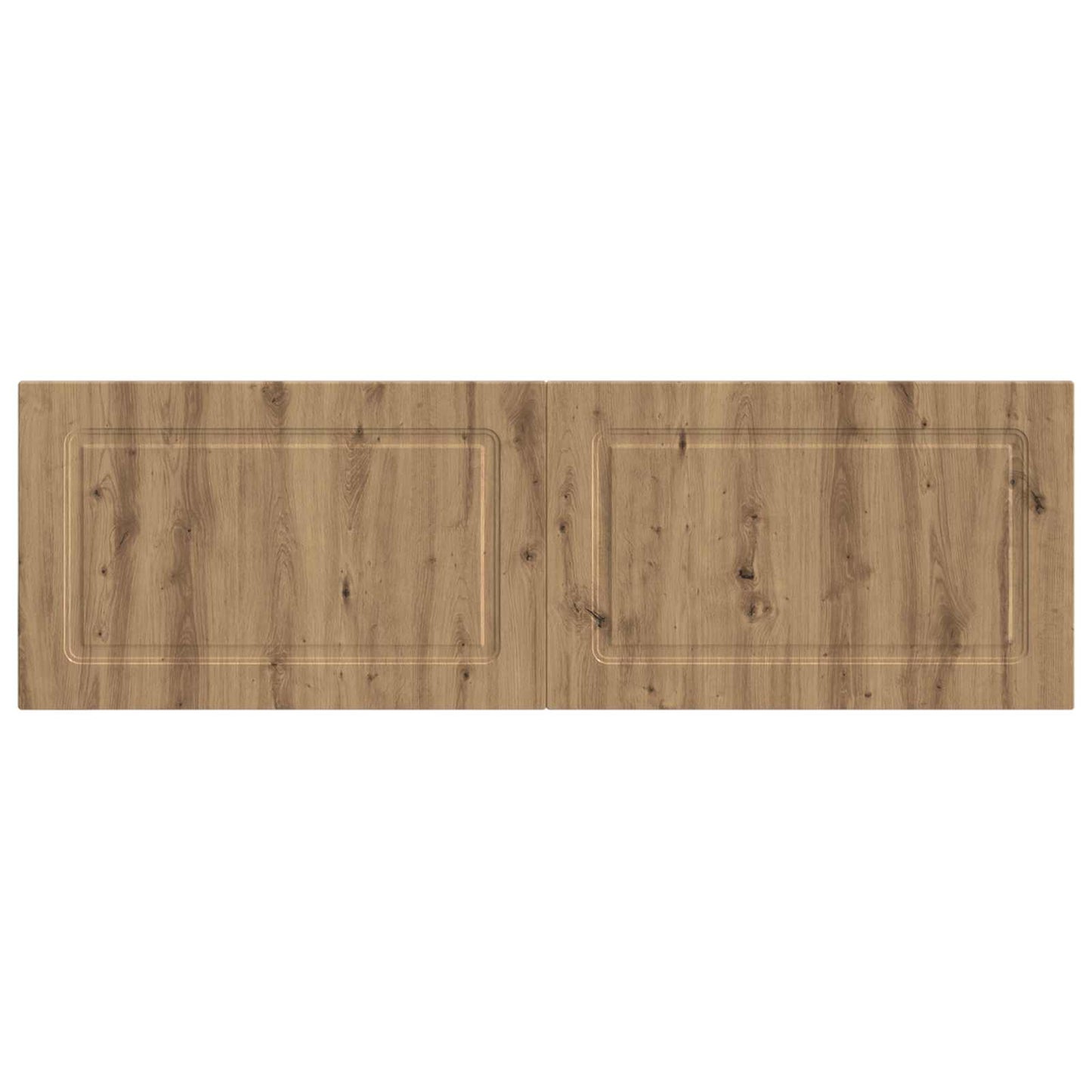 vidaXL Wall-Mounted Headboard UTRECHT Artisan Oak Engineered Wood 3