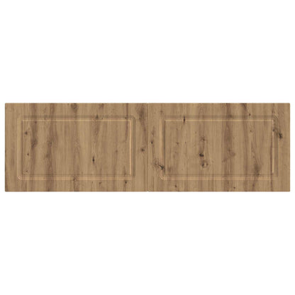 vidaXL Wall-Mounted Headboard UTRECHT Artisan Oak Engineered Wood 3