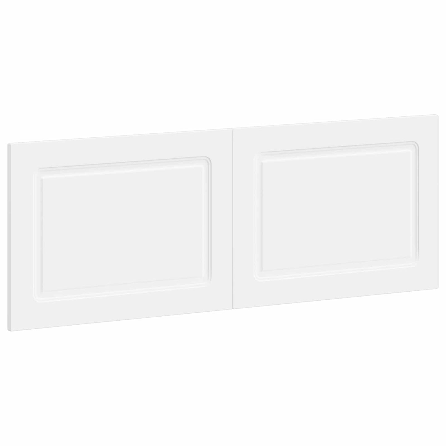 vidaXL Wall-Mounted Headboard UTRECHT White Engineered Wood 2