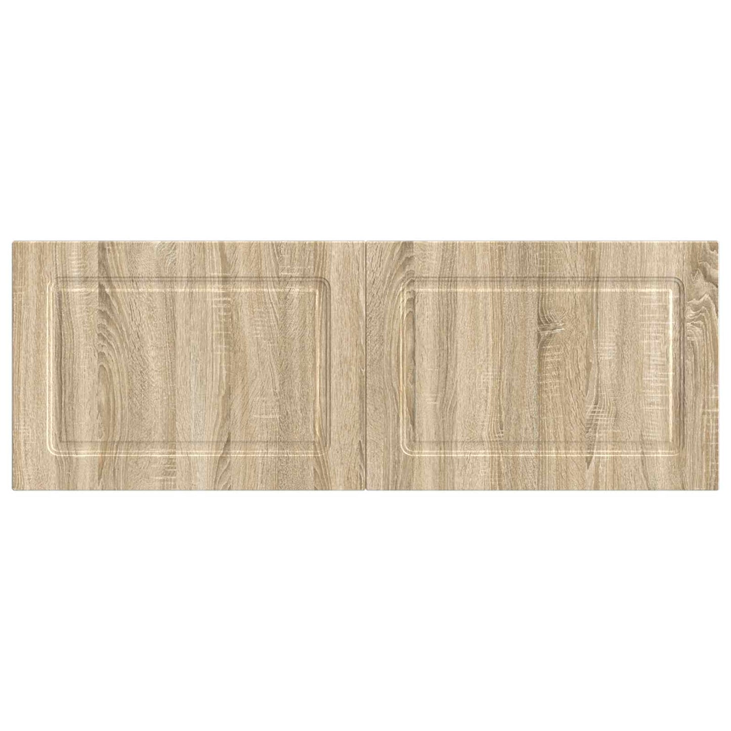 vidaXL Wall-Mounted Headboard UTRECHT Sonoma Oak Engineered Wood 3