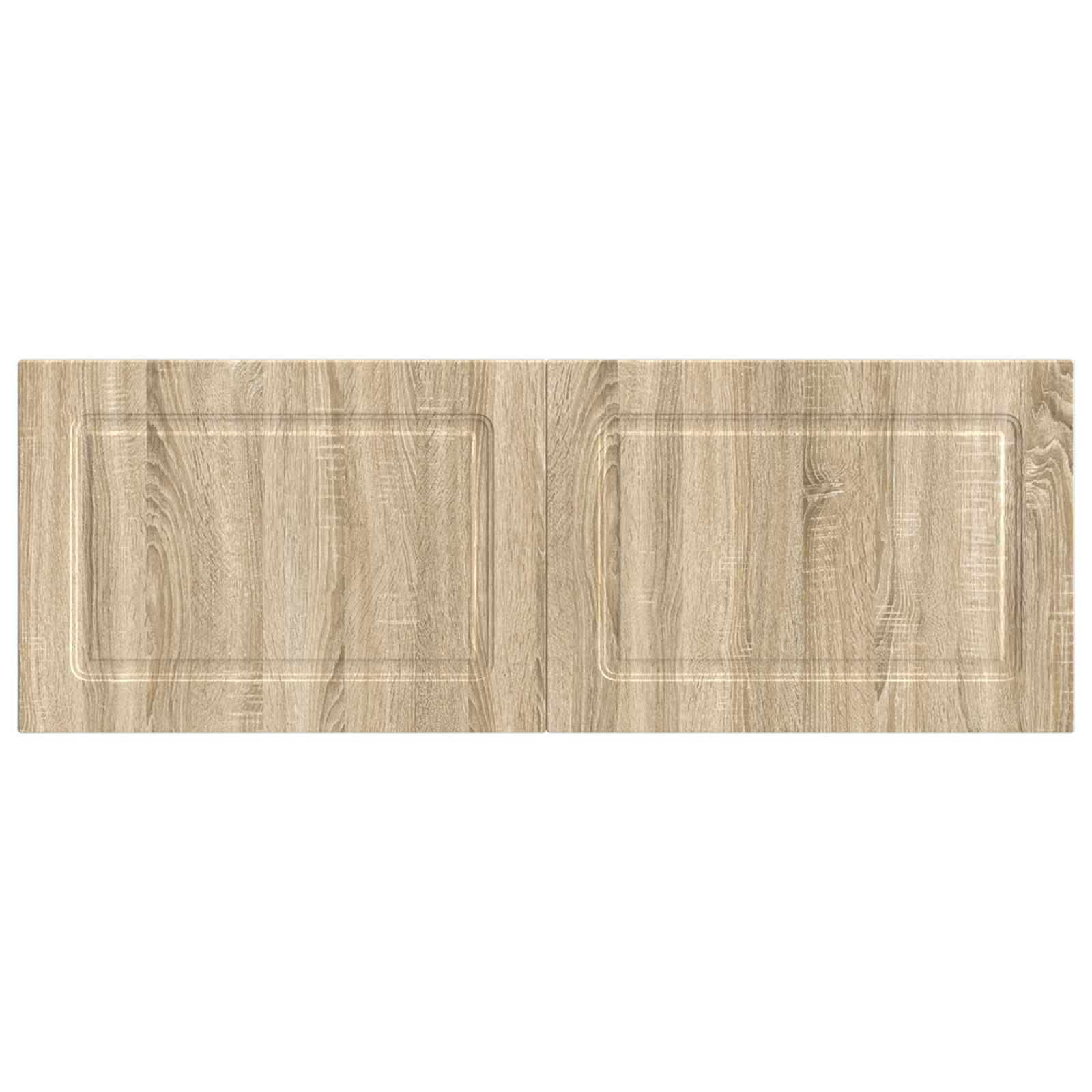 vidaXL Wall-Mounted Headboard UTRECHT Sonoma Oak Engineered Wood 3
