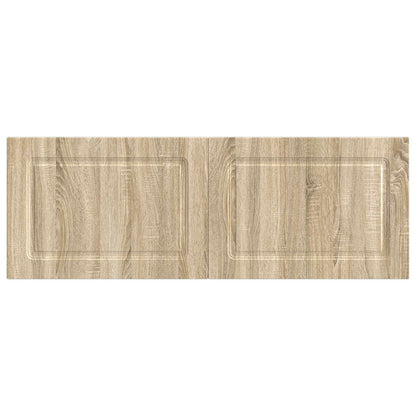 vidaXL Wall-Mounted Headboard UTRECHT Sonoma Oak Engineered Wood 3