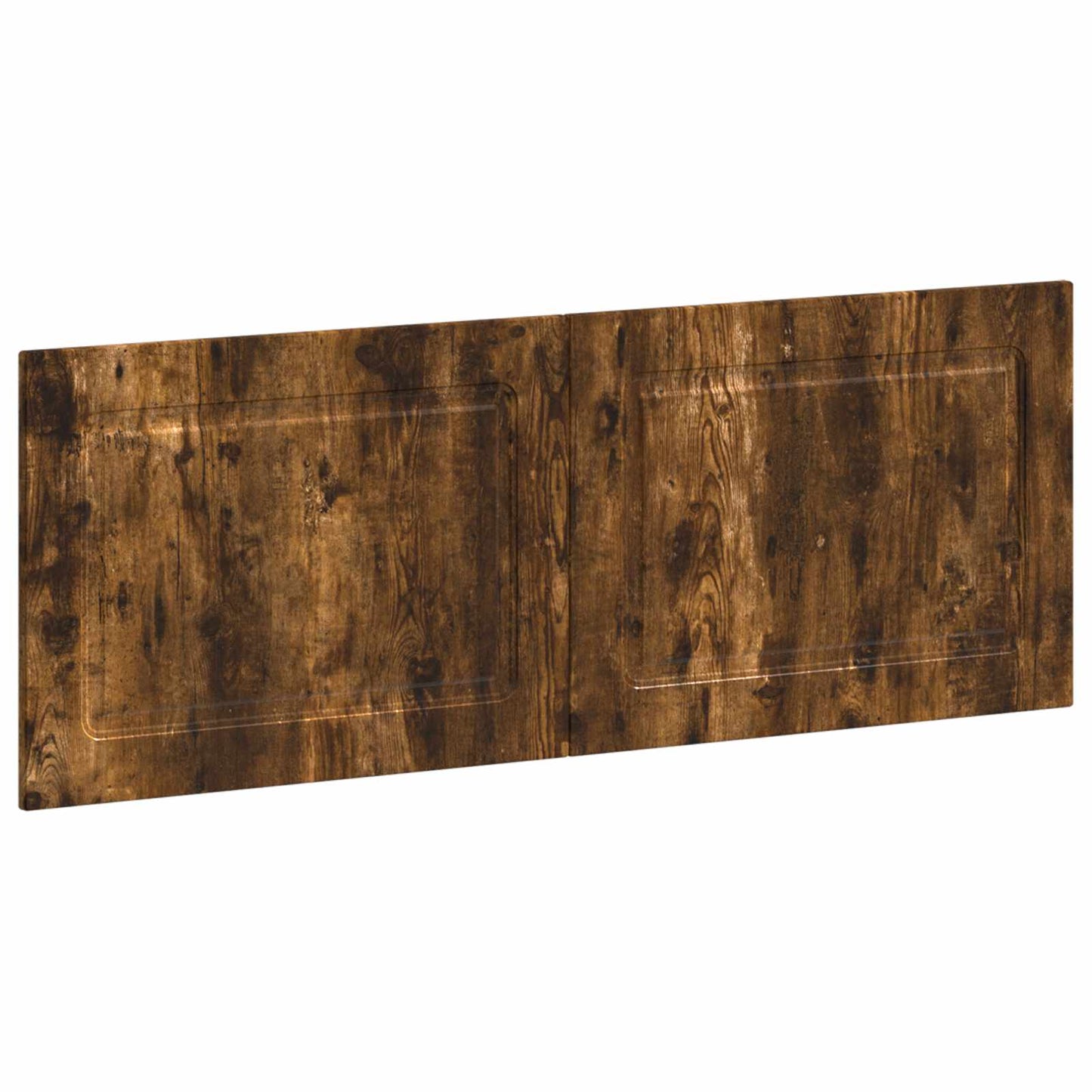 vidaXL Wall-Mounted Headboard UTRECHT Smoked Oak Engineered Wood 2