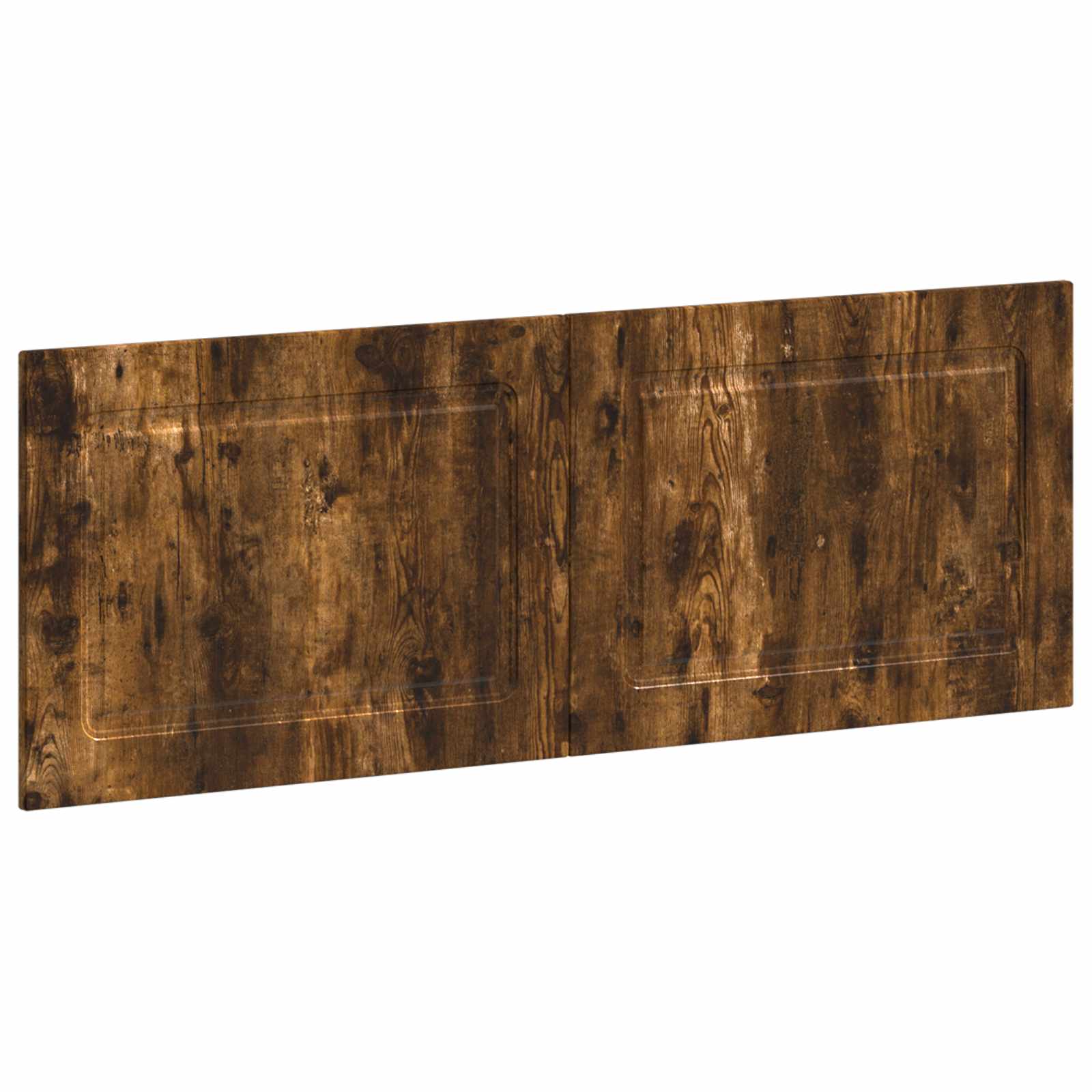 vidaXL Wall-Mounted Headboard UTRECHT Smoked Oak Engineered Wood 2