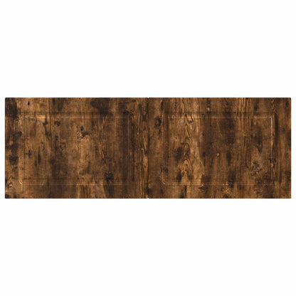 vidaXL Wall-Mounted Headboard UTRECHT Smoked Oak Engineered Wood 3