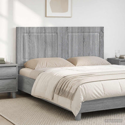 vidaXL Wall-Mounted Headboard UTRECHT Grey Sonoma Engineered Wood 1