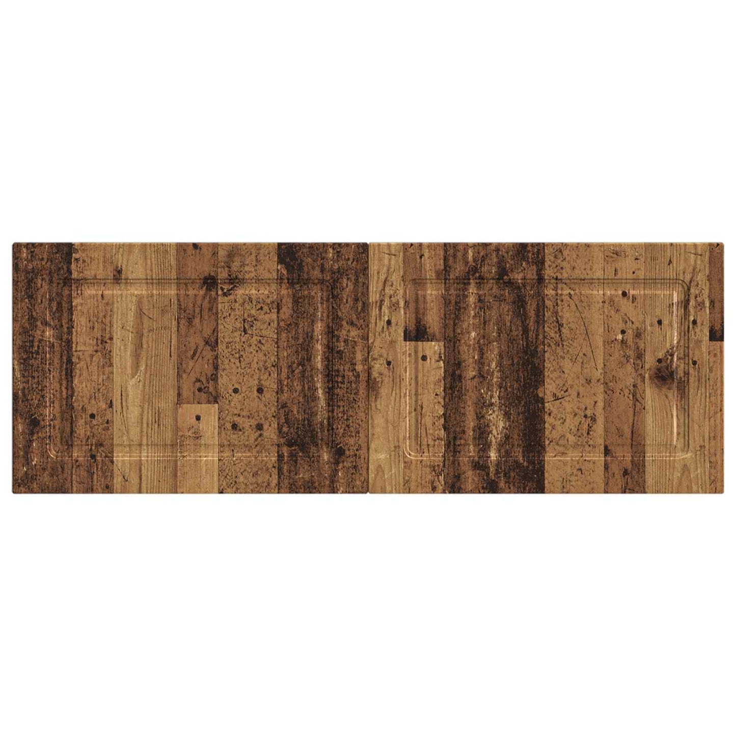 vidaXL Wall-Mounted Headboard UTRECHT Old Wood Engineered Wood 3