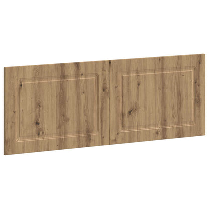 vidaXL Wall-Mounted Headboard UTRECHT Artisan Oak Engineered Wood 2