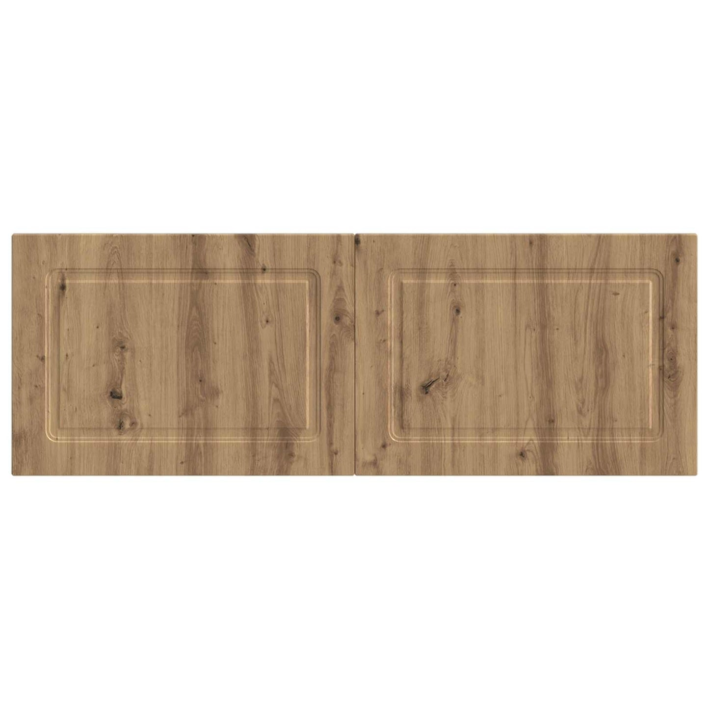vidaXL Wall-Mounted Headboard UTRECHT Artisan Oak Engineered Wood 3