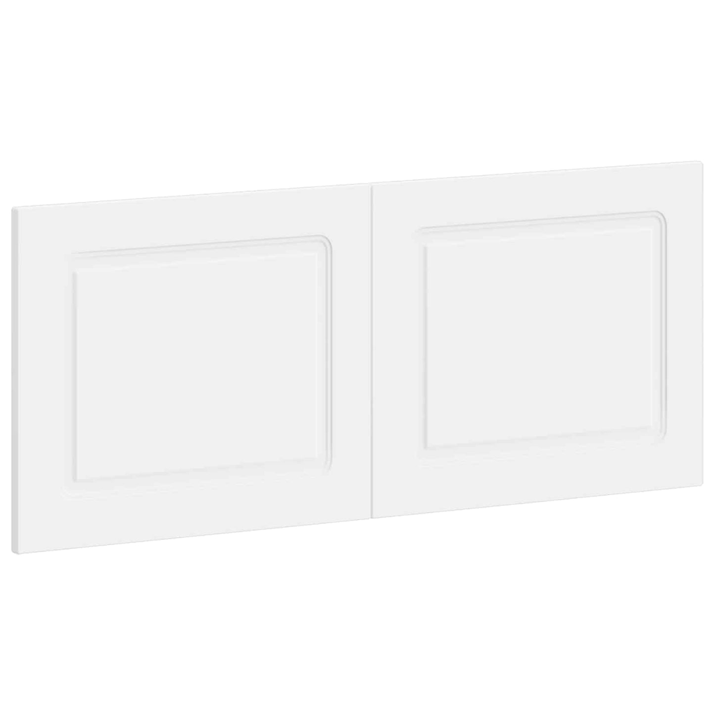 vidaXL Wall-Mounted Headboard UTRECHT White Engineered Wood 2