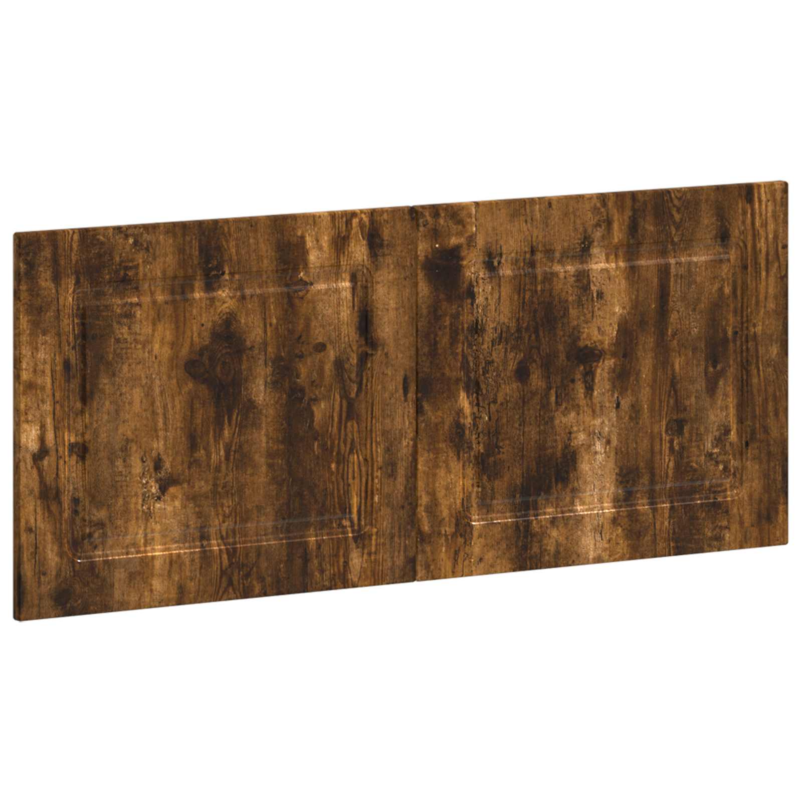 vidaXL Wall-Mounted Headboard UTRECHT Smoked Oak Engineered Wood 2
