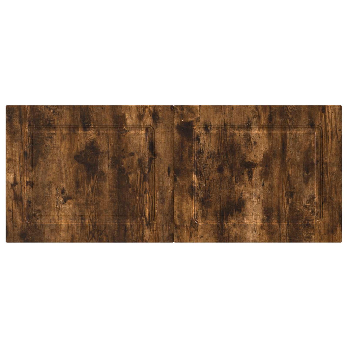 vidaXL Wall-Mounted Headboard UTRECHT Smoked Oak Engineered Wood 3