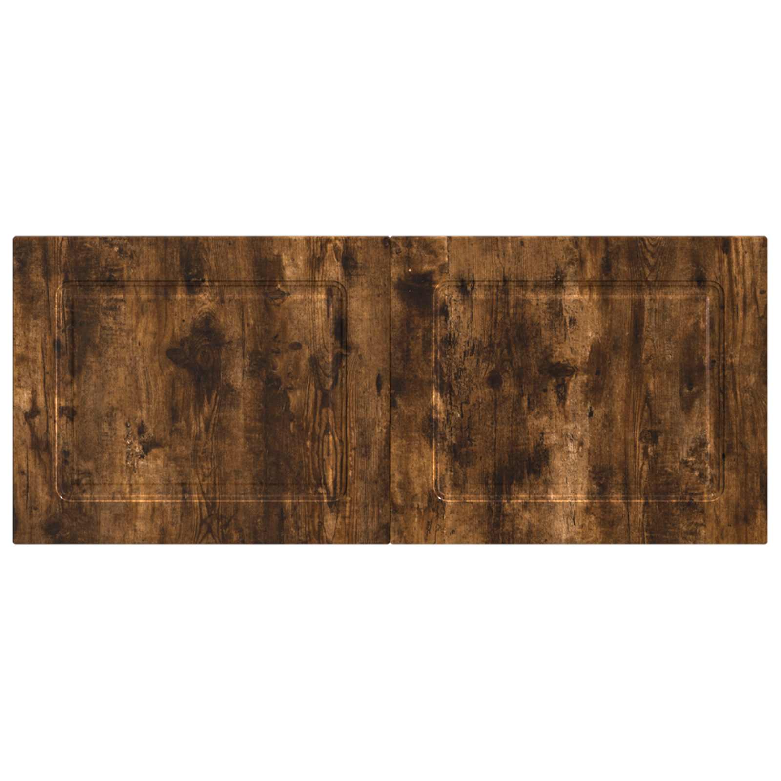 vidaXL Wall-Mounted Headboard UTRECHT Smoked Oak Engineered Wood 3