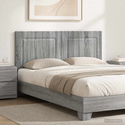 vidaXL Wall-Mounted Headboard UTRECHT Grey Sonoma Engineered Wood 1