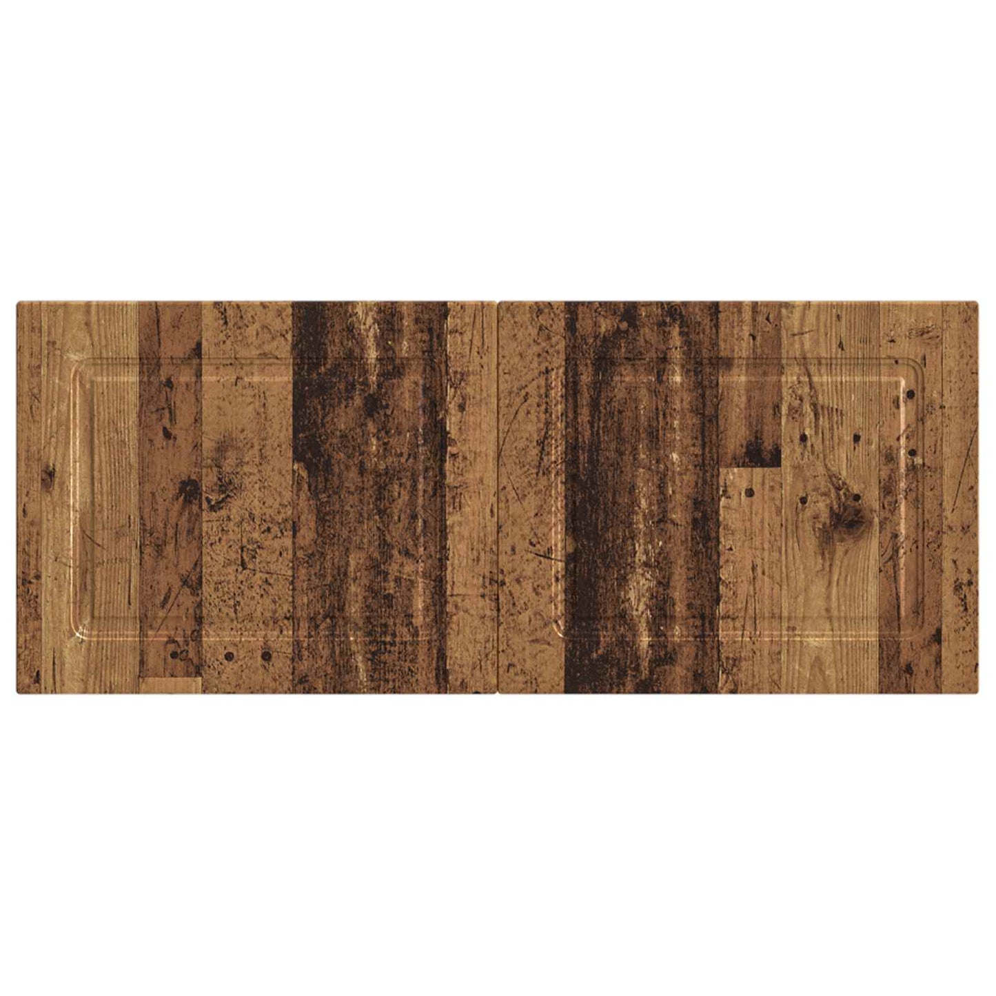vidaXL Wall-Mounted Headboard UTRECHT Old Wood Engineered Wood 3