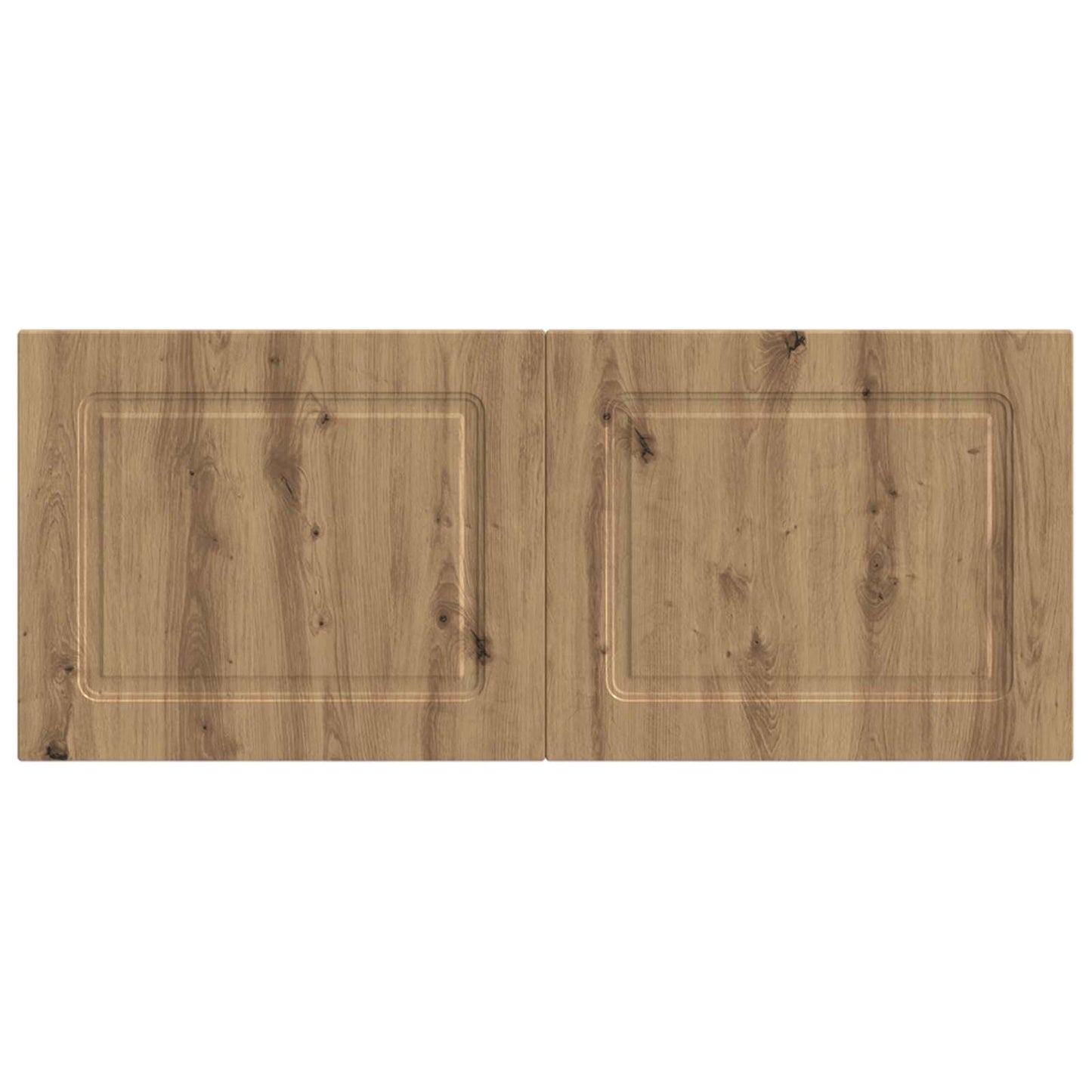 vidaXL Wall-Mounted Headboard UTRECHT Artisan Oak Engineered Wood 3