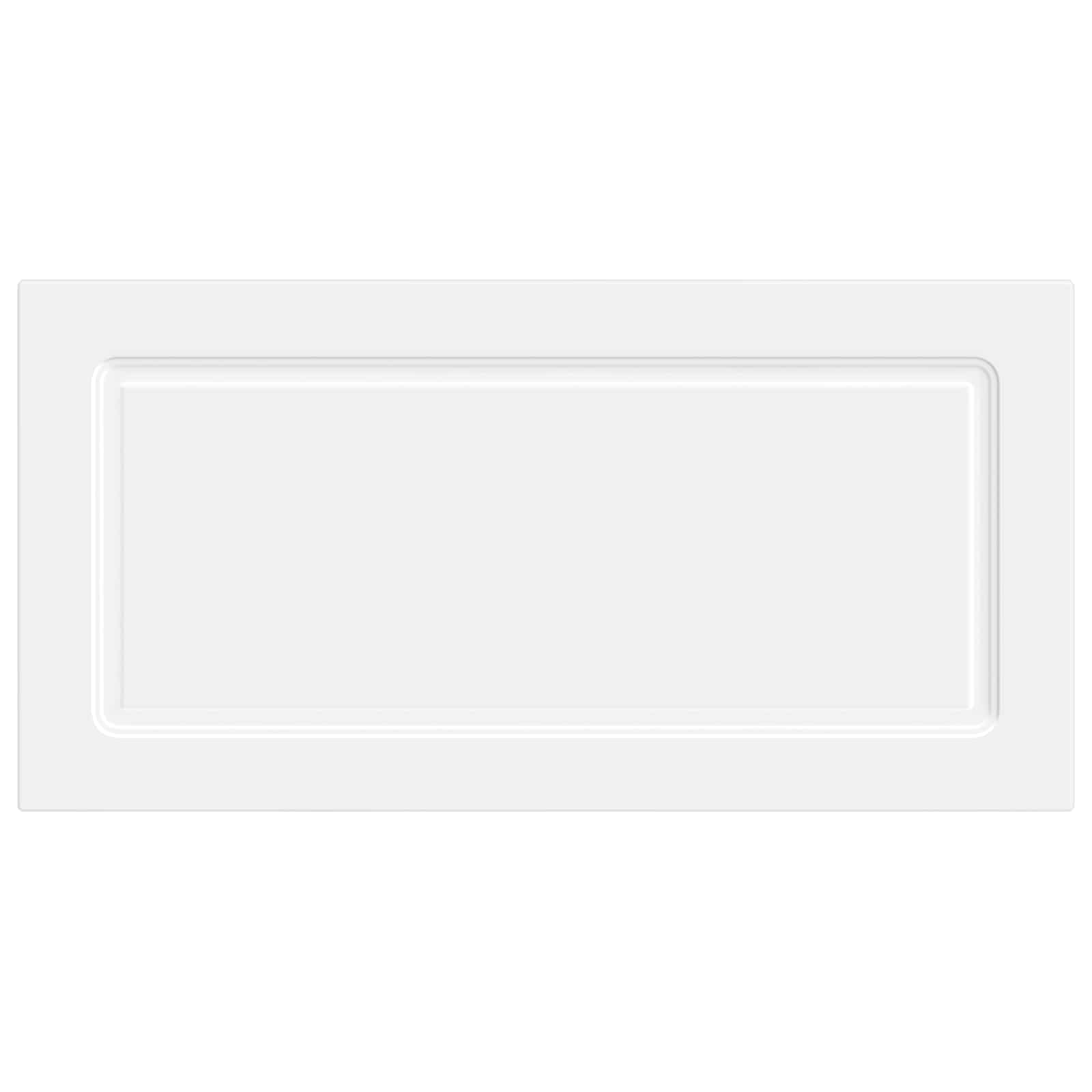 vidaXL Wall-Mounted Headboard UTRECHT White Engineered Wood 3