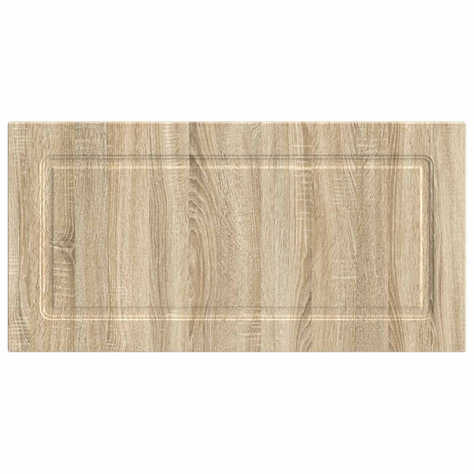 vidaXL Wall-Mounted Headboard UTRECHT Sonoma Oak Engineered Wood 3