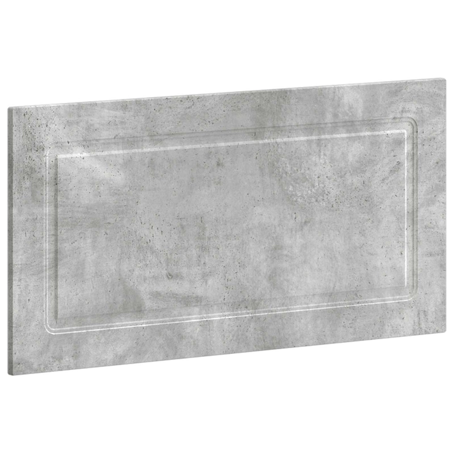 vidaXL Wall-Mounted Headboard UTRECHT Concrete Grey Engineered Wood 2