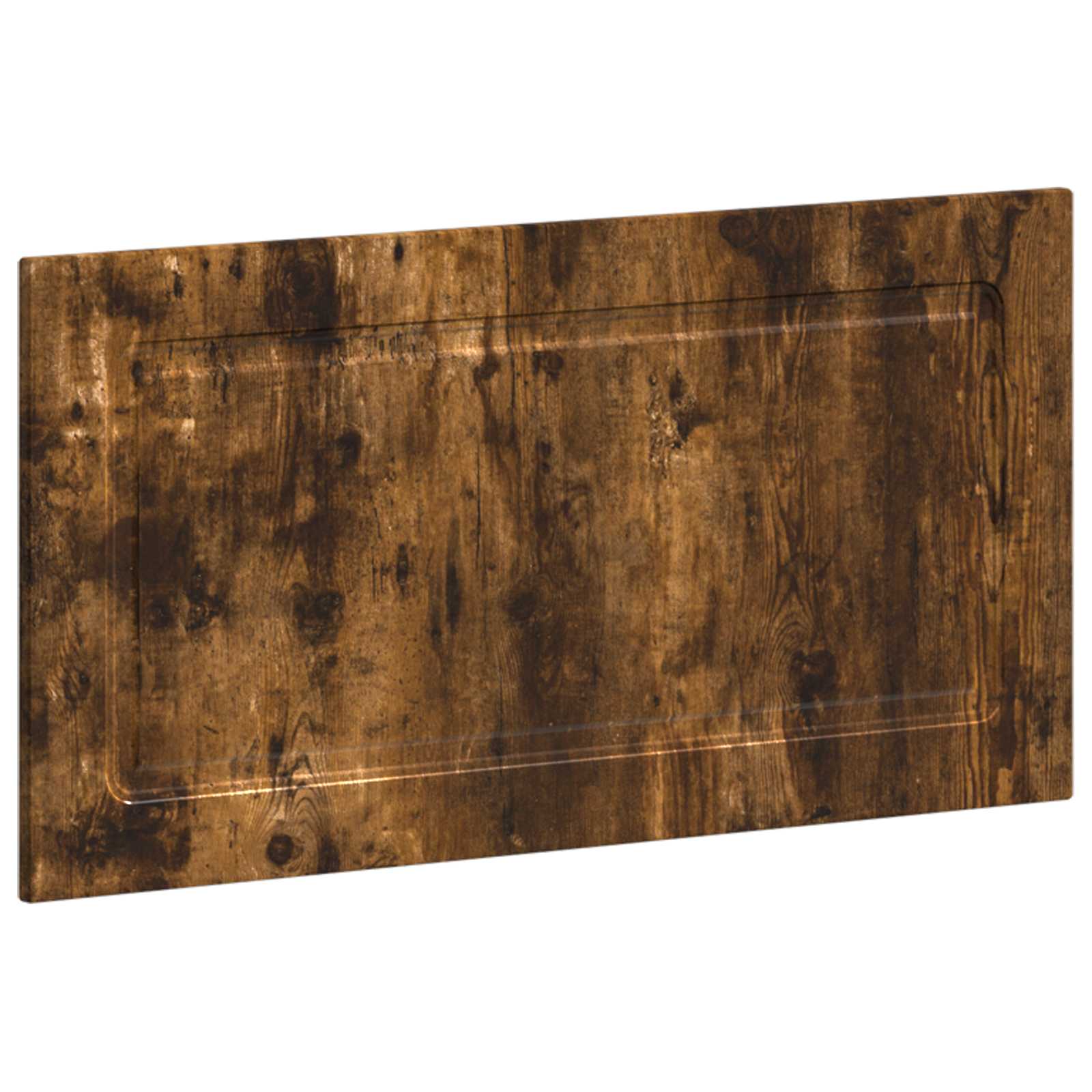 vidaXL Wall-Mounted Headboard UTRECHT Smoked Oak Engineered Wood 2