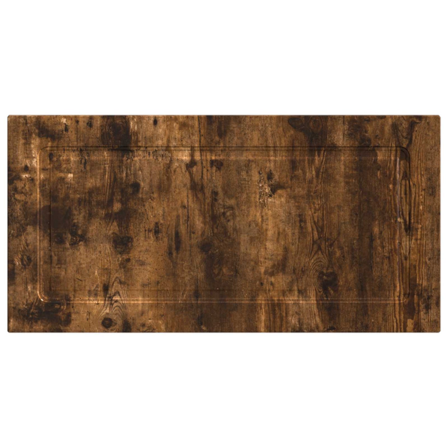 vidaXL Wall-Mounted Headboard UTRECHT Smoked Oak Engineered Wood 3