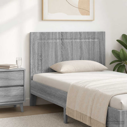 vidaXL Wall-Mounted Headboard UTRECHT Grey Sonoma Engineered Wood 1