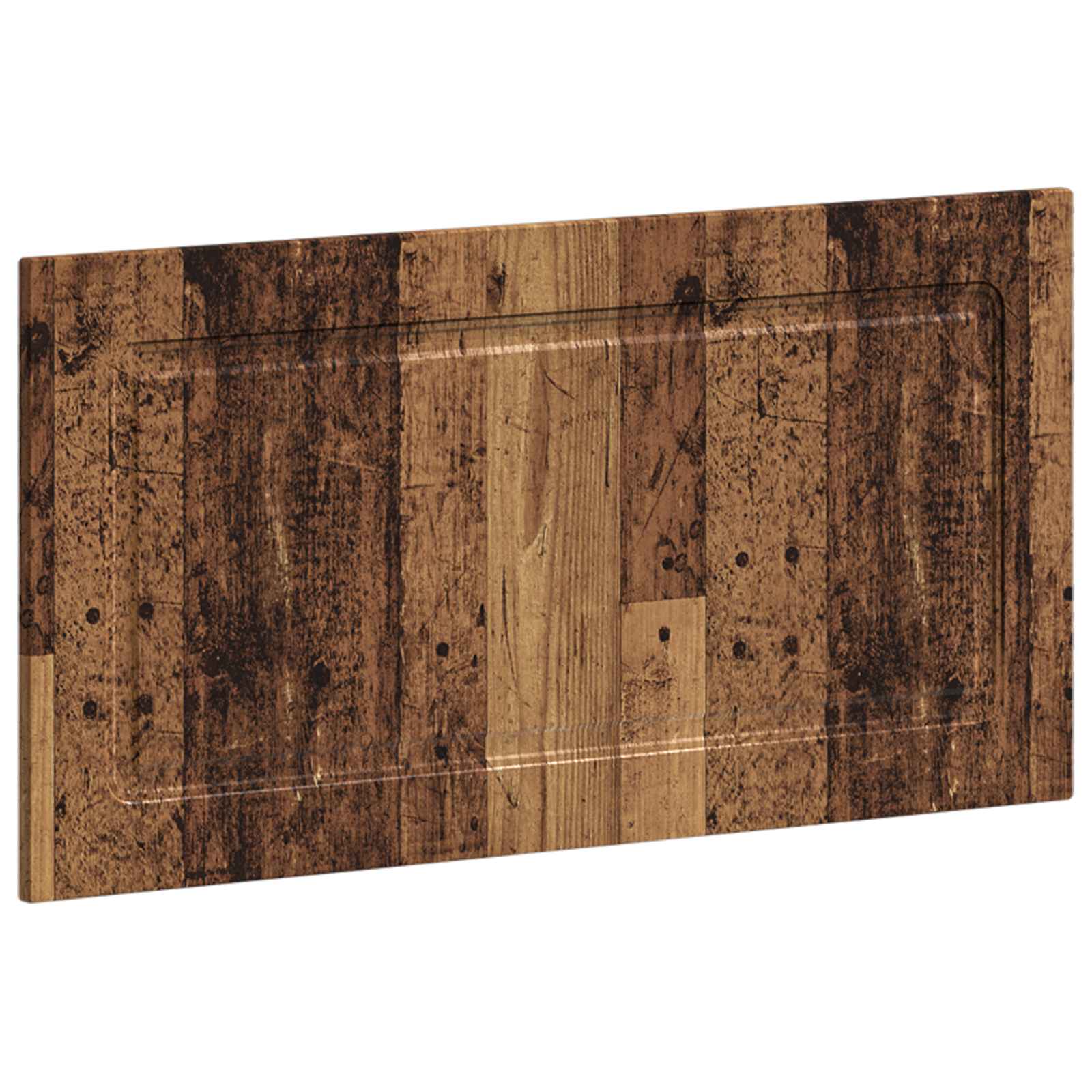 vidaXL Wall-Mounted Headboard UTRECHT Old Wood Engineered Wood 2