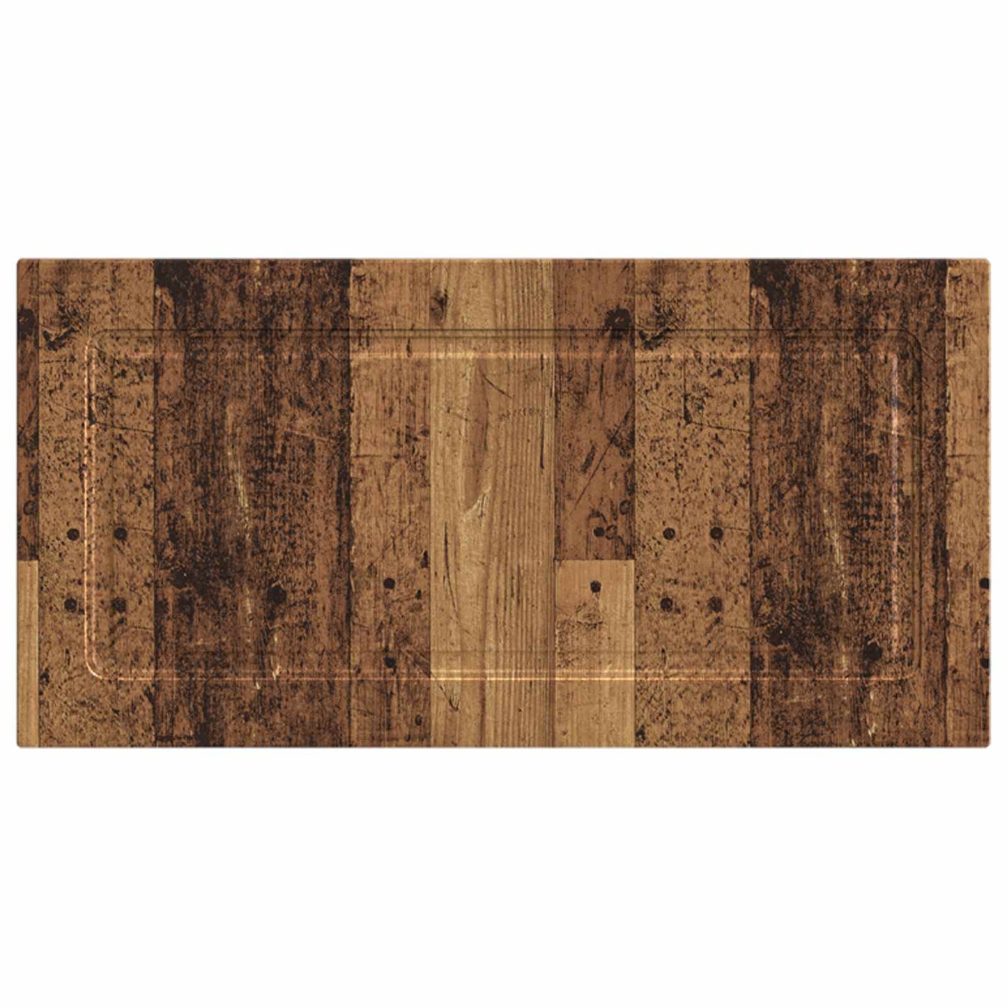 vidaXL Wall-Mounted Headboard UTRECHT Old Wood Engineered Wood 3
