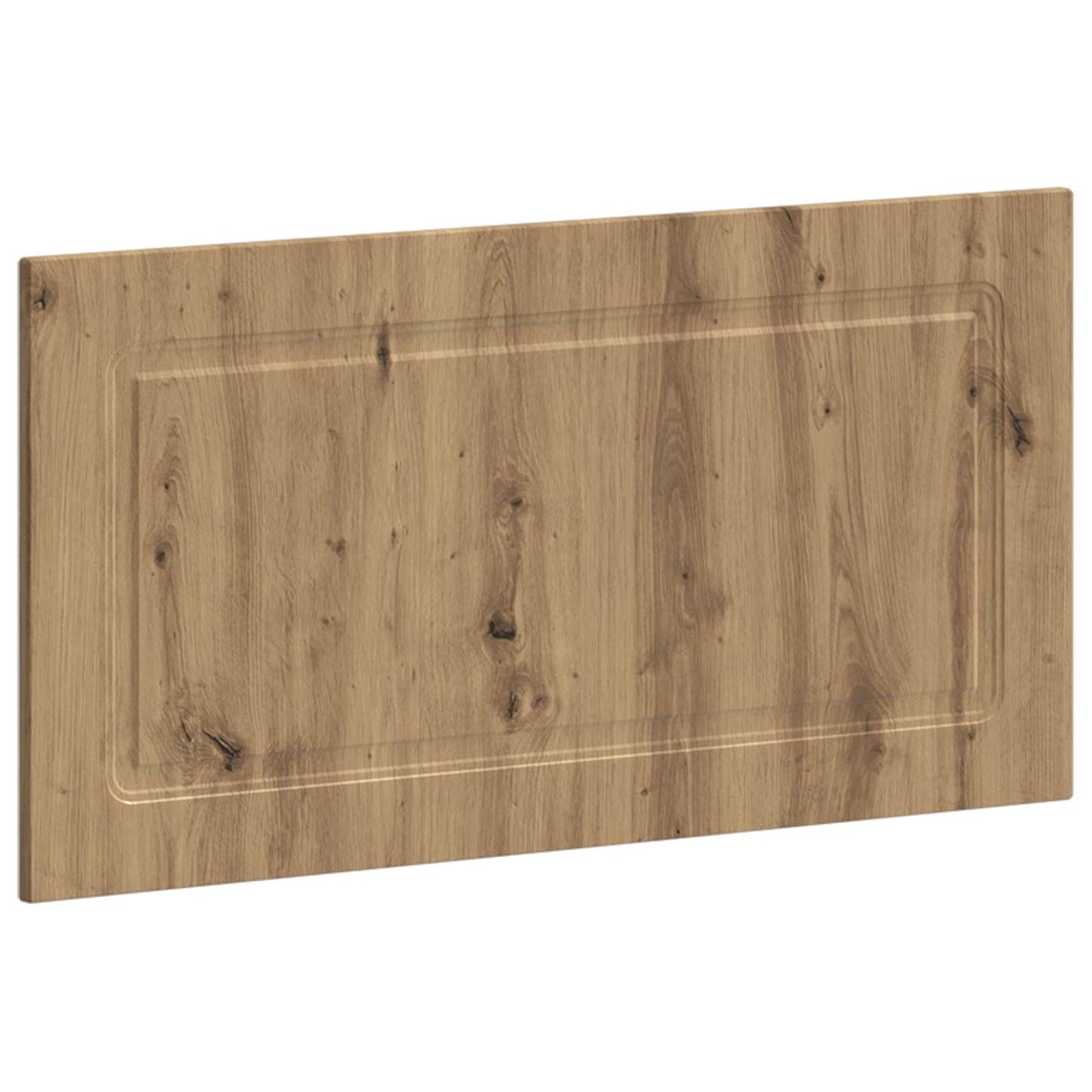 vidaXL Wall-Mounted Headboard UTRECHT Artisan Oak Engineered Wood 2