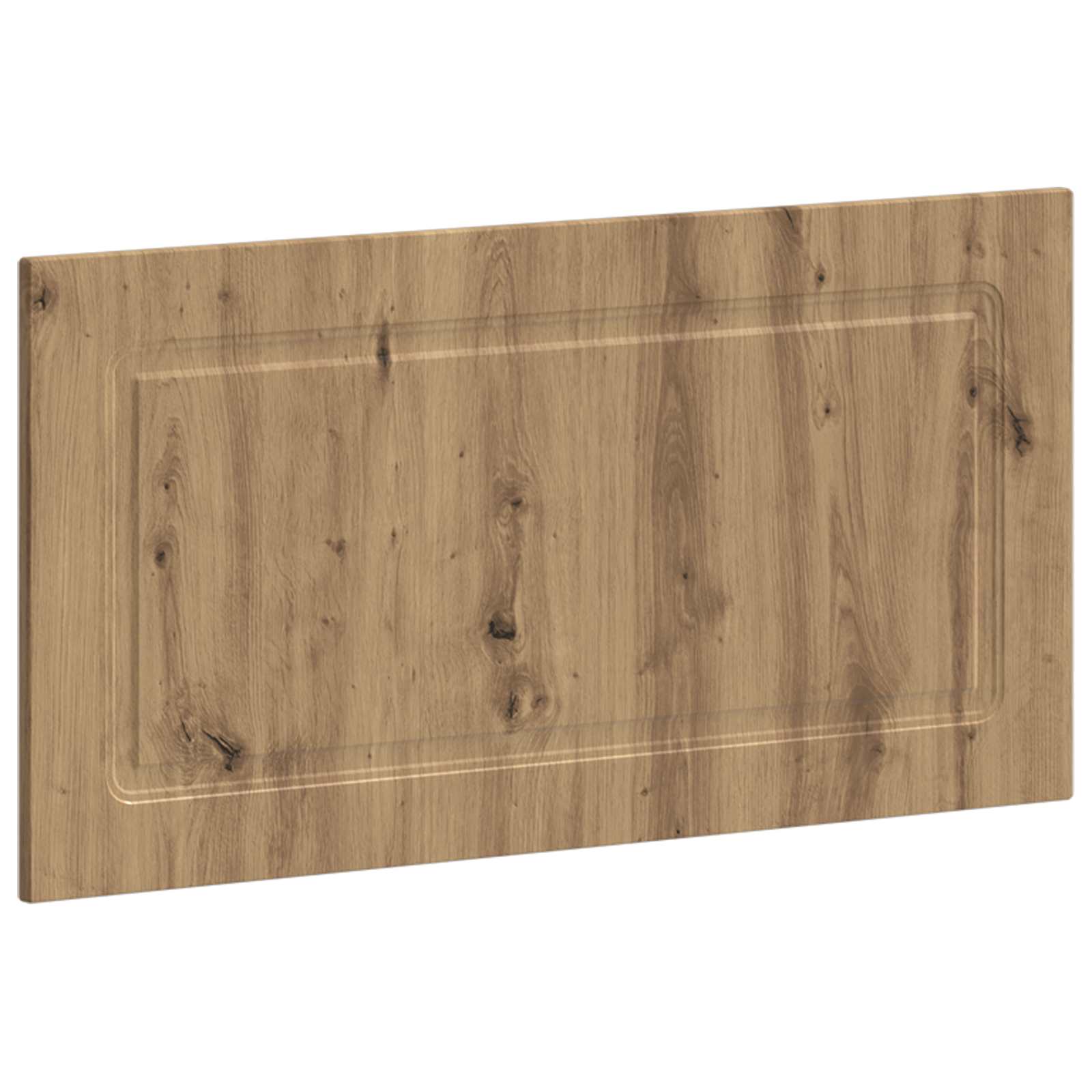vidaXL Wall-Mounted Headboard UTRECHT Artisan Oak Engineered Wood 2